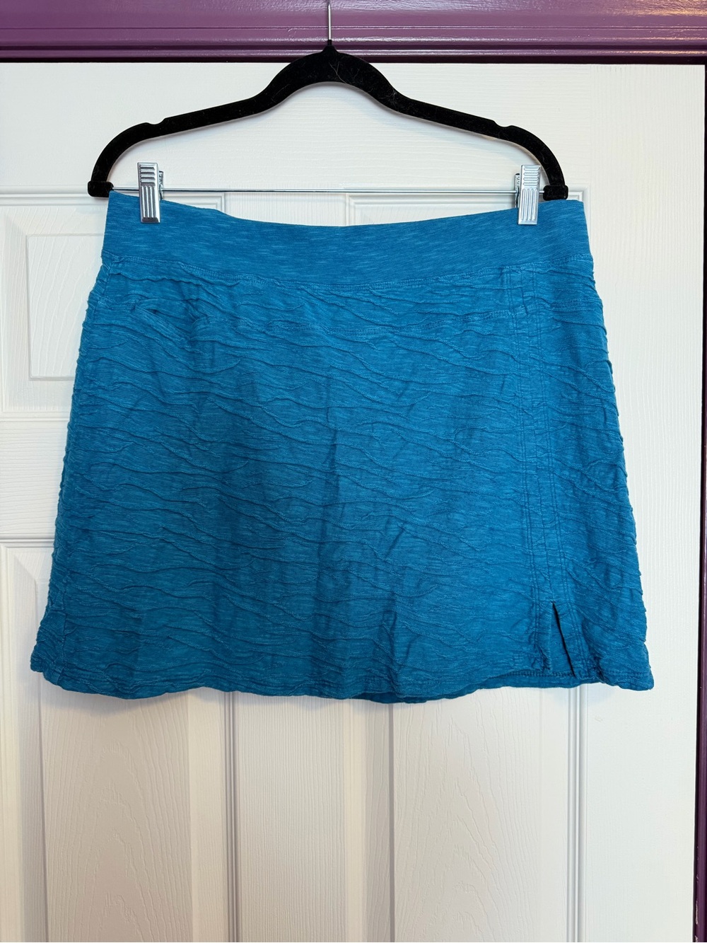 Toad&Co Teal Mini Skirt